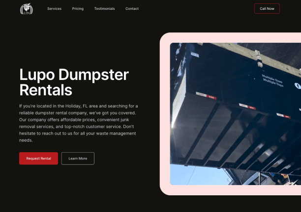 Lupo Dumpster Rental